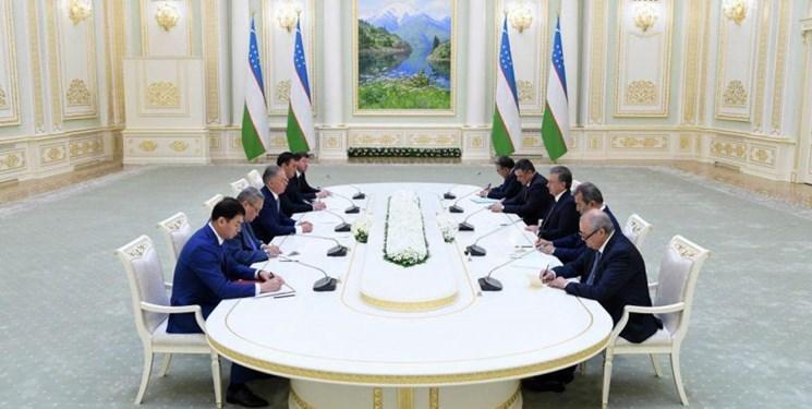 دیدار میرضیایف و رئیس مجلس سنای قزاقستان در تاشکند