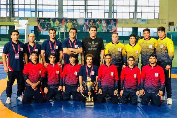تیم کشتی فرنگی نوجوانان ایران قهرمان آسیا شد