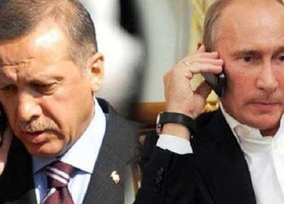 دعوت پوتین از اردوغان برای سفر به روسیه