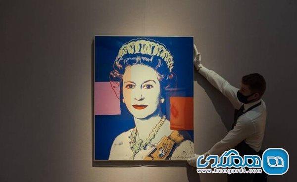 پرتره ای از ملکه بریتانیا در یک حراجی به قیمت چشمگیری فروخته شد